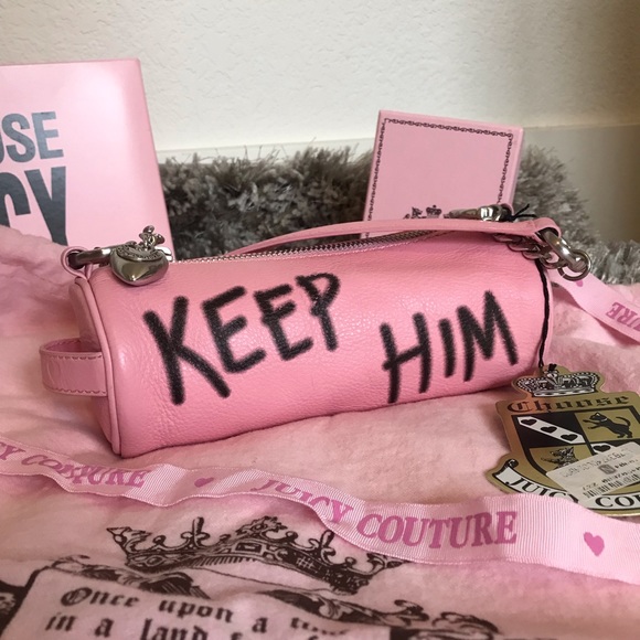 Juicy Couture Handbags - 🔥RARE🔥Juicy Couture “Keep Him” Barrel Bag